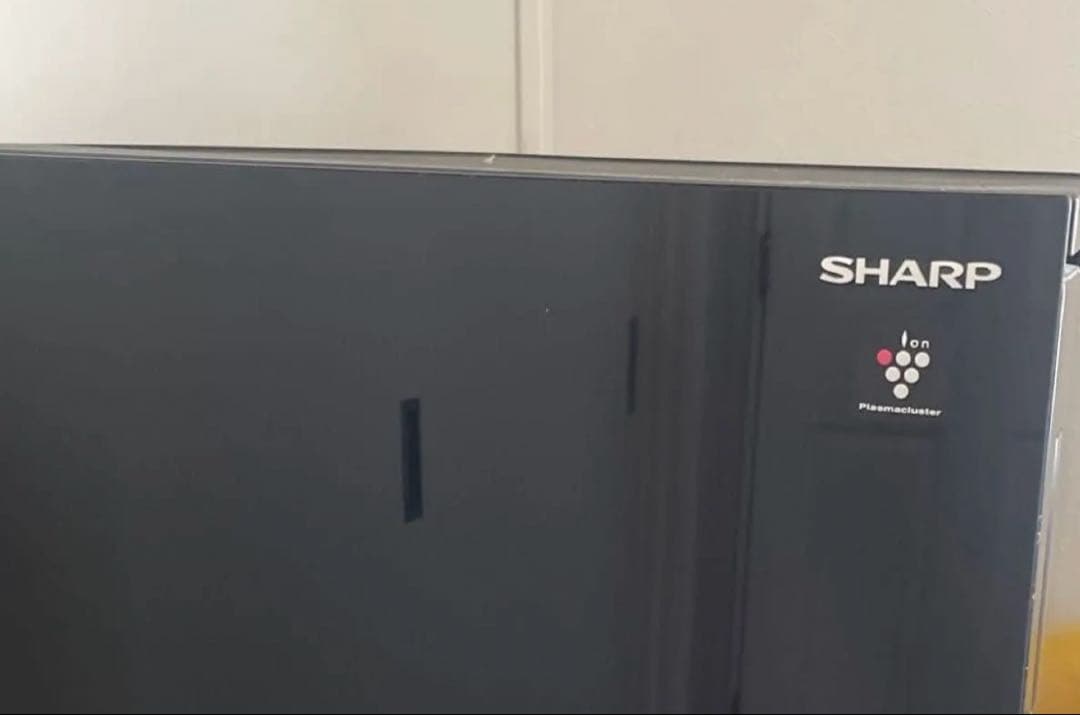 《SHARP》冷蔵庫 SJ-GD15G-B ブラック系 鏡面ドア