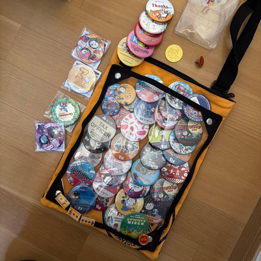 キッザニア　バッジ　ピンバッチ　非売品　　多数