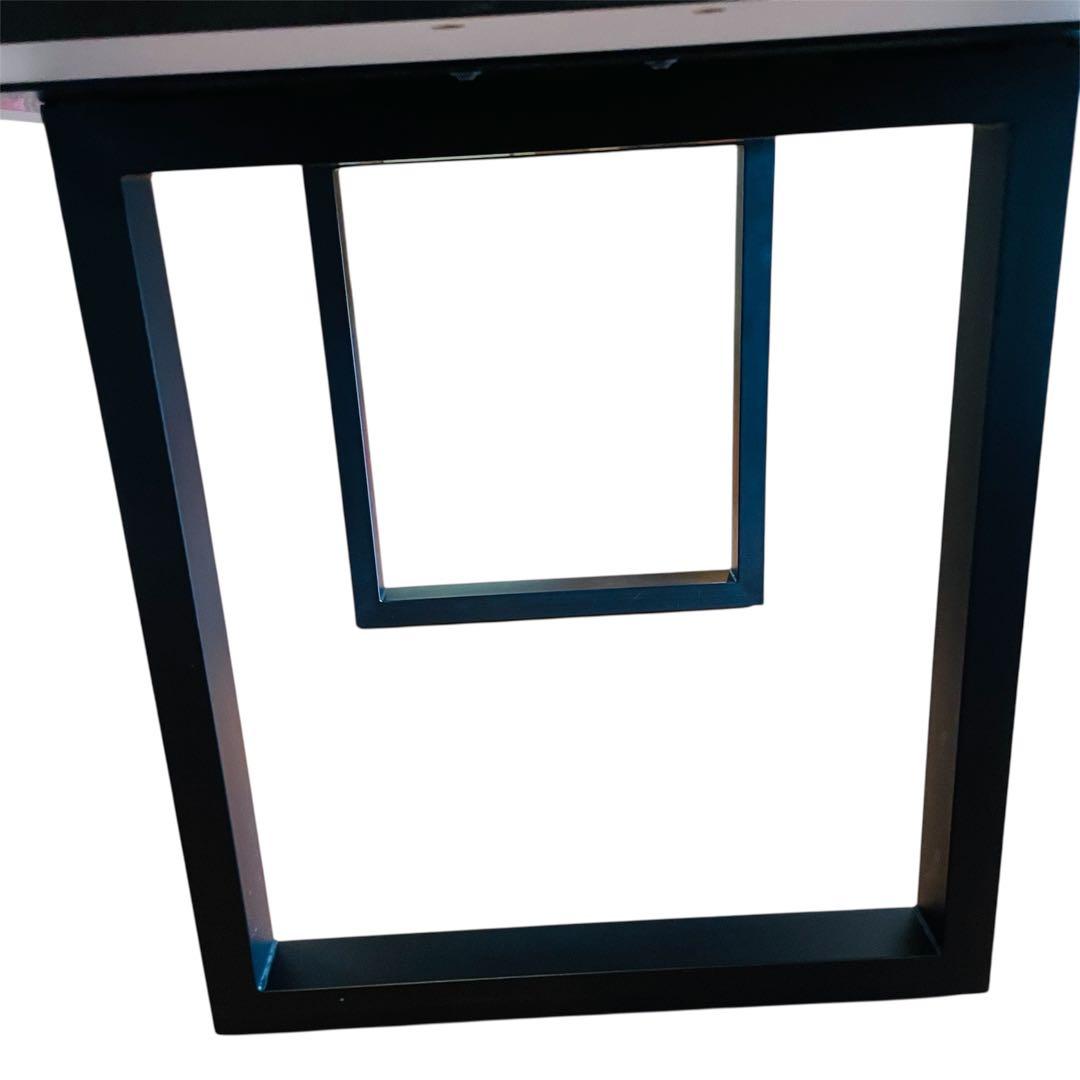 綾野製作所 ネオス セラミック ダイニングテーブル アイアングレー 135