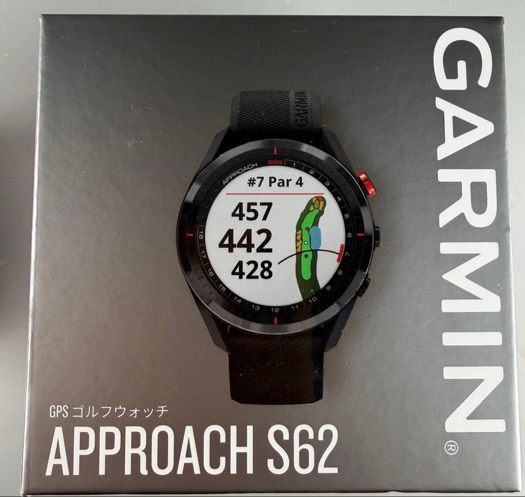 【美品】ガーミン(Garmin) Approach S62 GPSゴルフウォッチ
