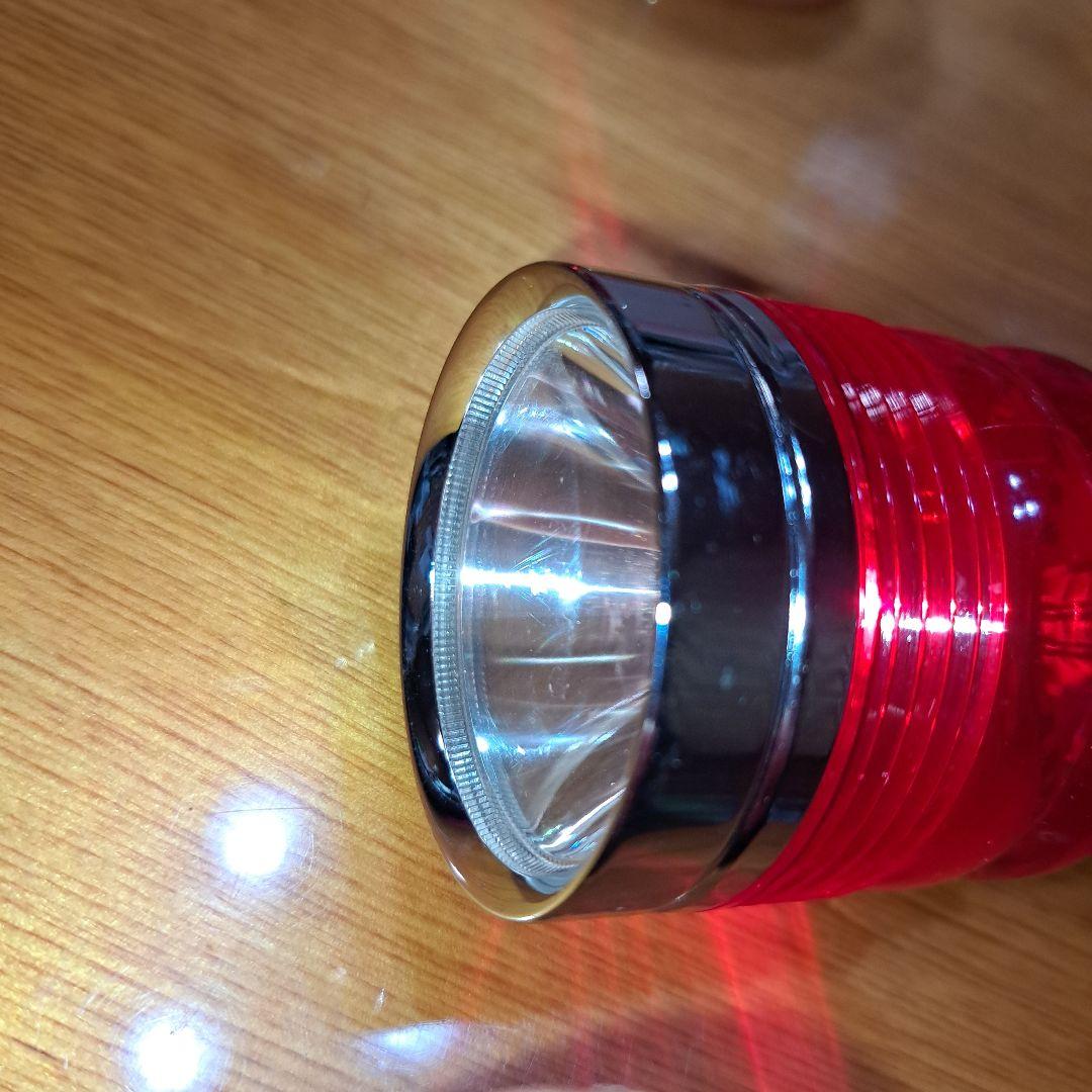 【貴重品昭和57】レトロ　警察防犯グッズ、ナショナル懐中電灯、national