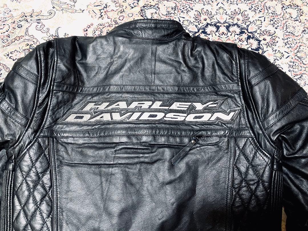 新品未使用HARLEY-DAVIDSON本革ライダースジャケット 冬用インナー付