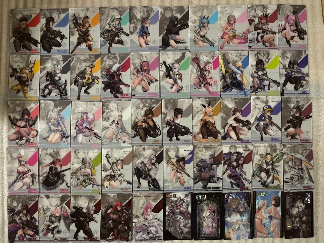 NIKKE ガンガールメタルカードコレクションvol.1 全50種＋プロモ11種