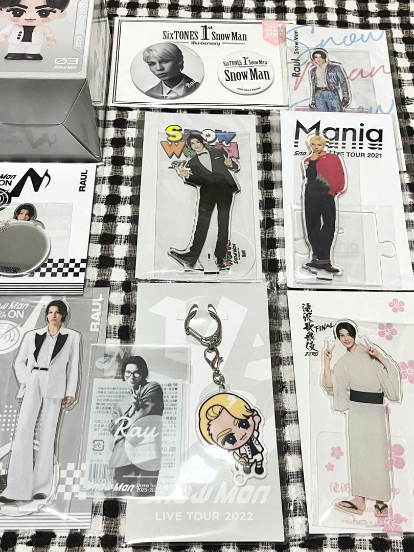 Man ラウール　すのチル　ぬいぐるみ、アクスタ、キーホルダー、ソフビ