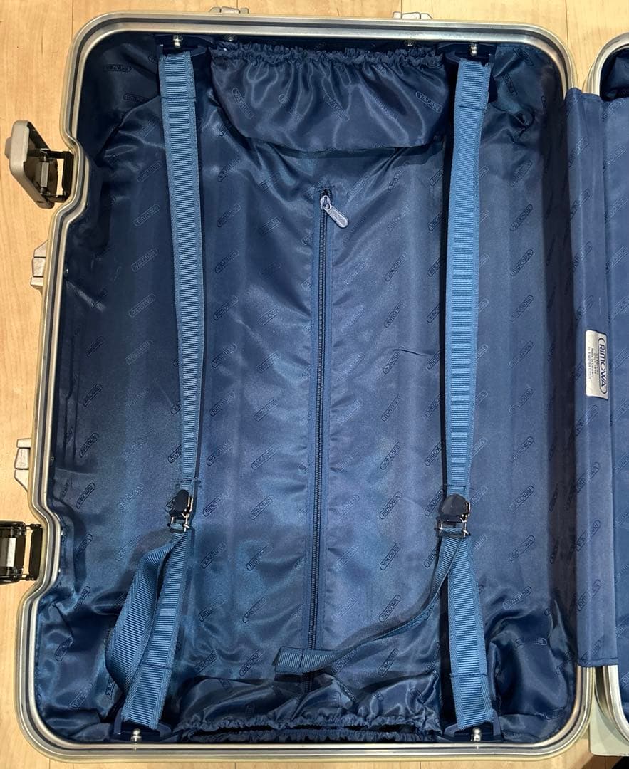 リモワ　2輪　トパーズ　青ロゴ　スーツケース　RIMOWA 92952