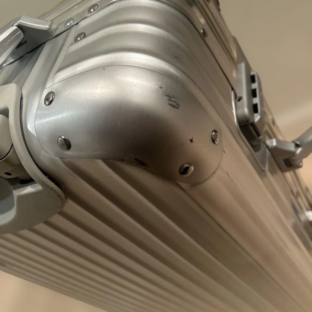 リモワ　2輪　トパーズ　青ロゴ　スーツケース　RIMOWA 92952