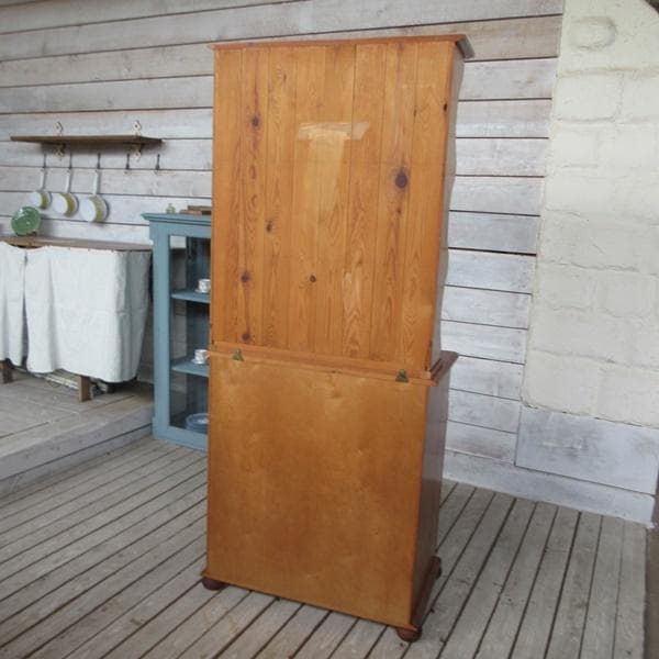 イギリス アンティーク 家具 ドレッサー カップボード キャビネット 6052e