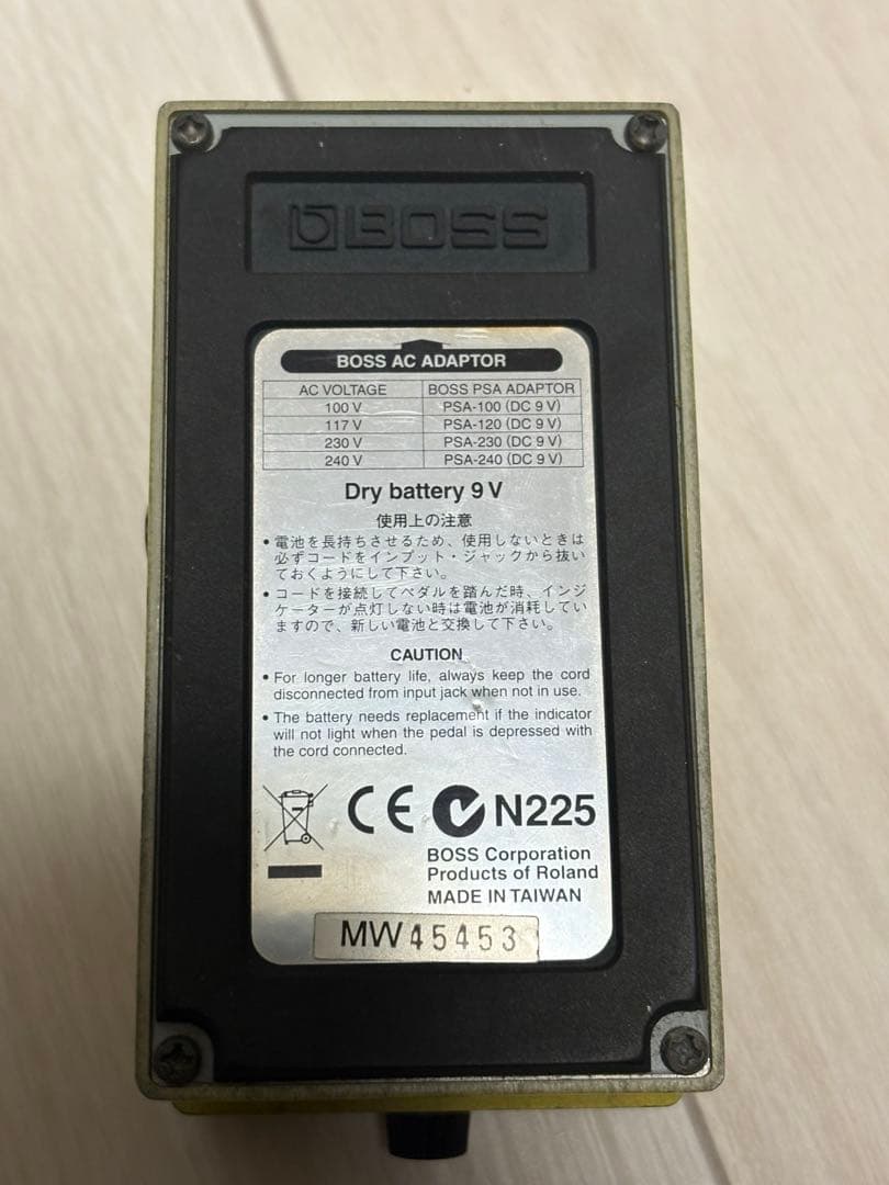 最終値下げ　1/31まで　BOSS Bass OverDrive ODB-3