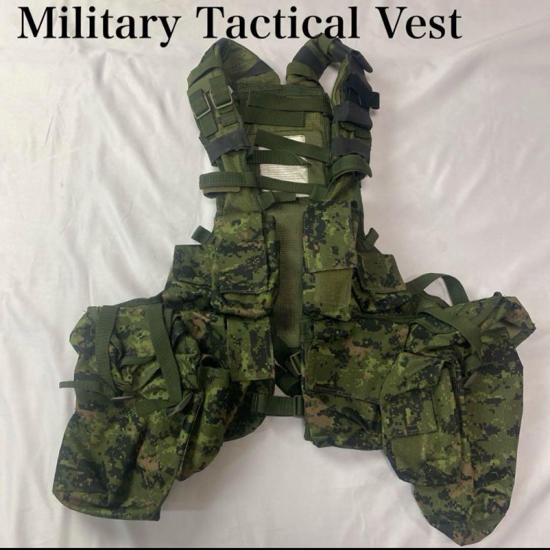 アメリカ軍　タクティカルベスト　BDU ミリタリー　サバゲー　米軍　ビッグサイズ