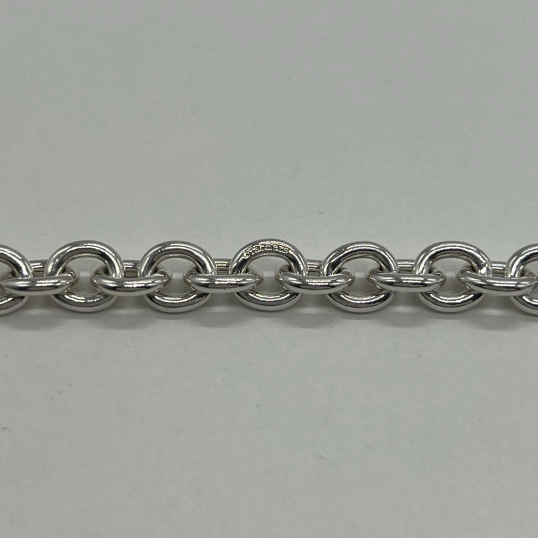 ティファニー TIFFANY ドーナツチェーンブレスレット1837カデナチャーム