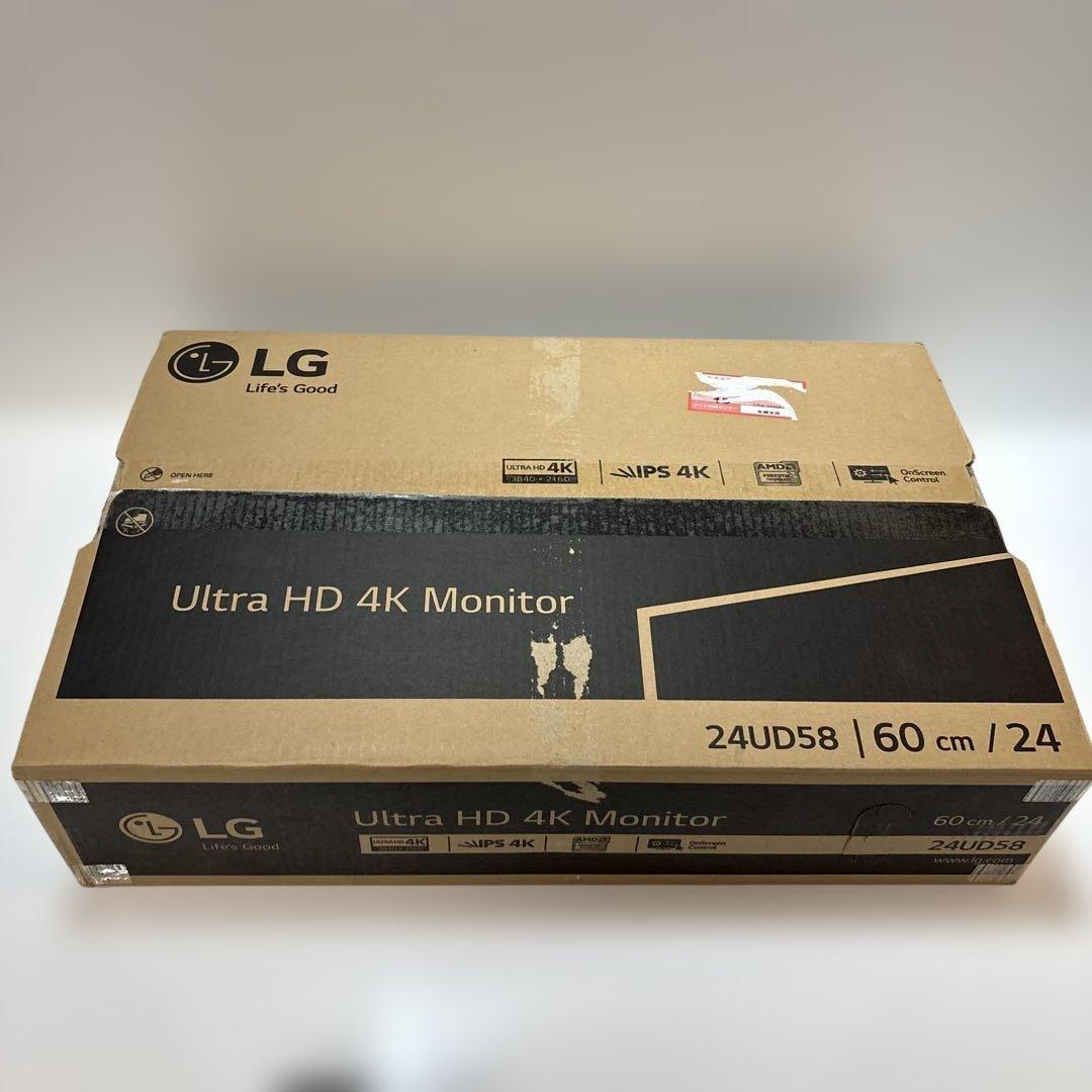 LG 24UD58 24インチ 4K UHD モニター