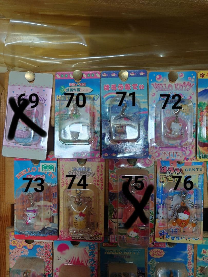ハローキティ　ご当地　キーホルダー