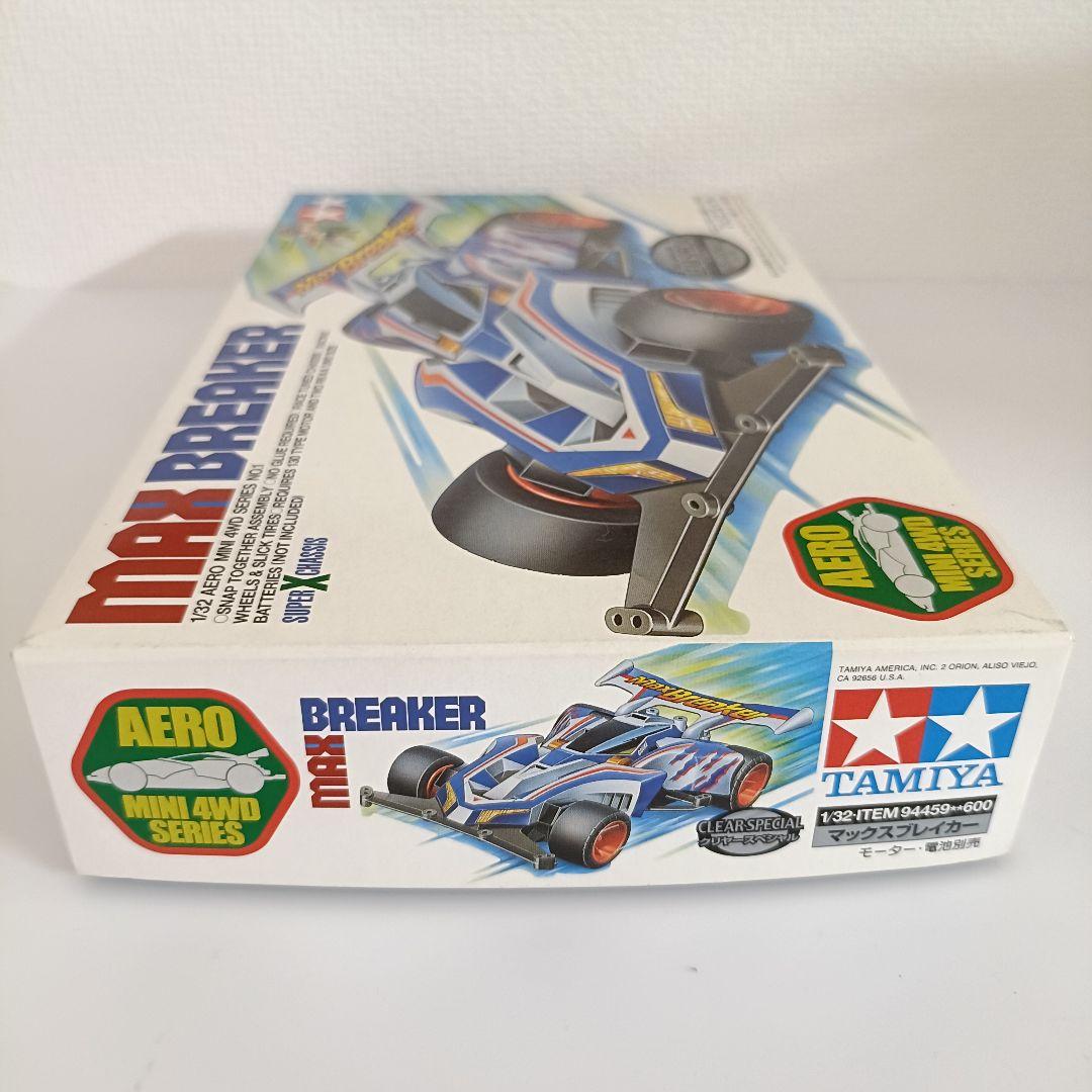 【新品未組立品】エアロミニ四駆　マックスブレイカー　クリヤースペシャル　パープル