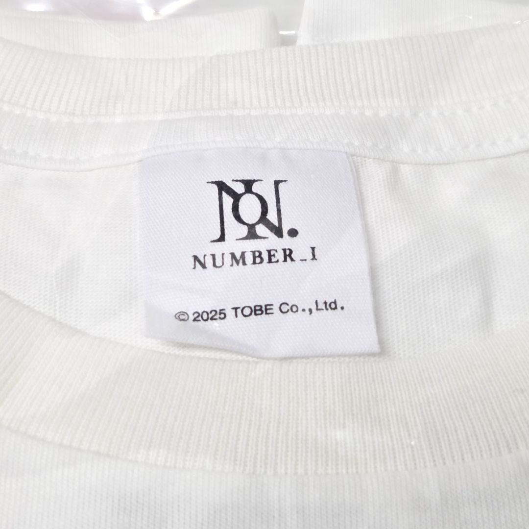 Number_i 限定Tシャツ ホワイト LIVE TOUR 2025