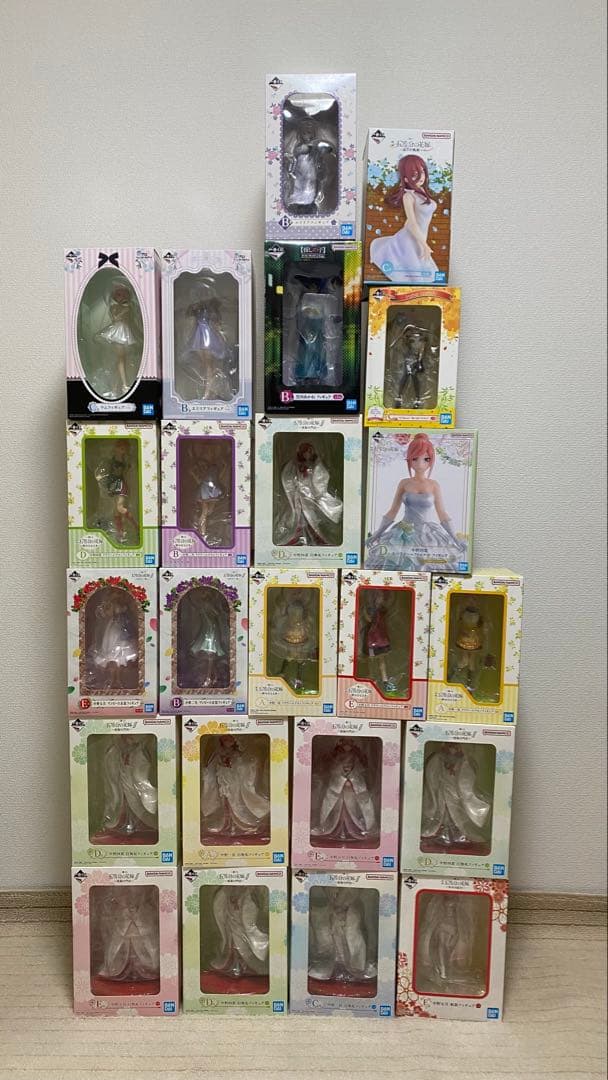一番くじ五等分の花嫁フィギュアと一番くじフィギュア　23点セット