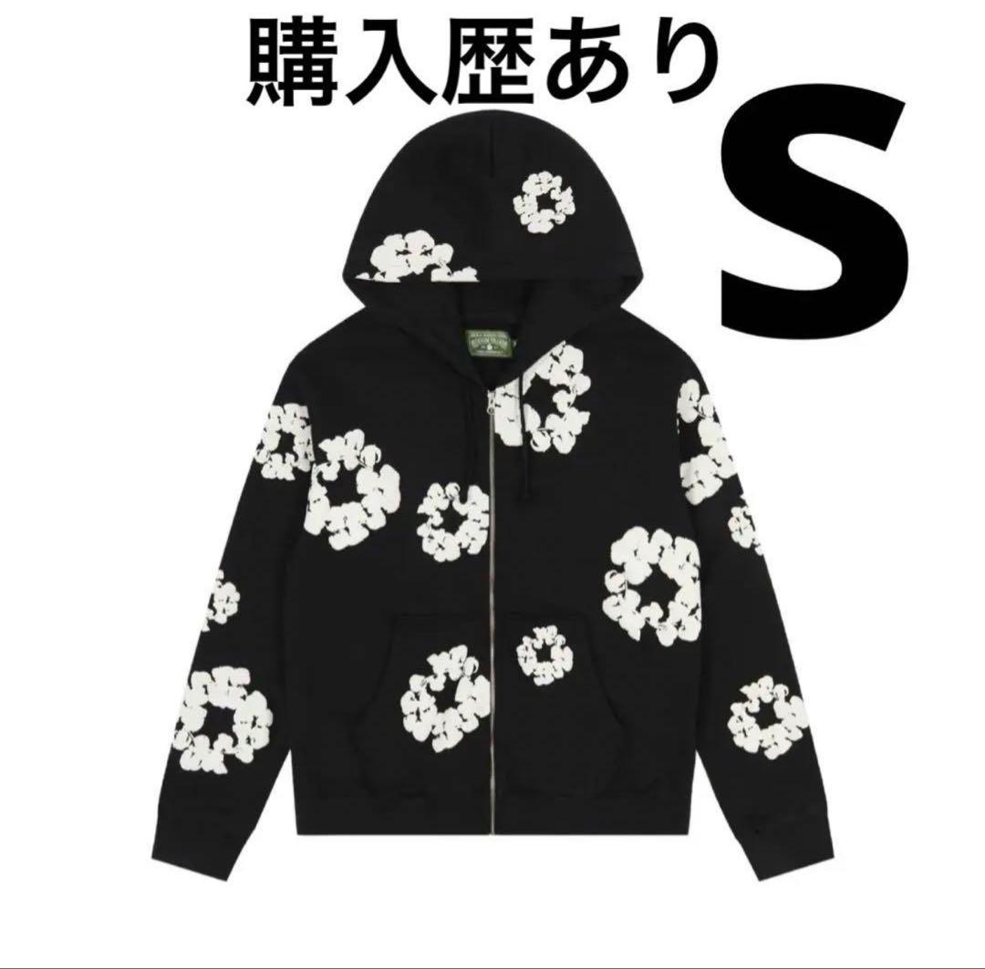 トップス DENIM TEARS Cotton Wreath Zip Hoodie