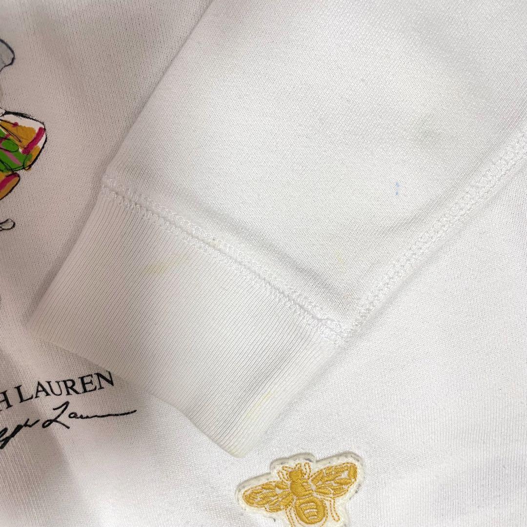 POLORALPH LAUREN ポロベア　スエット　トレーナー　白