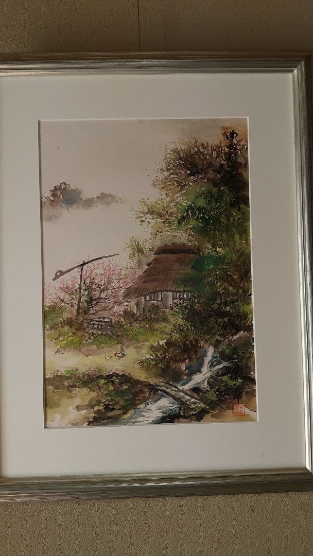 日本画水彩画⑨