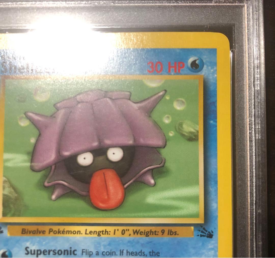 【PSA9】旧裏　シェルダー　SHELLDER 1ST　英語版　ポケモンカード