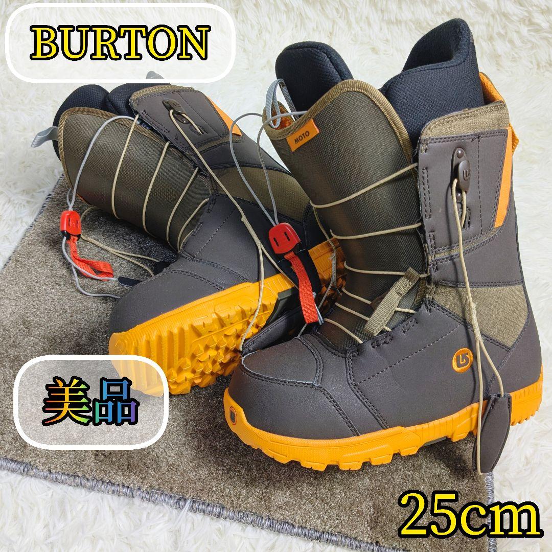 【美品✨BURTON✨25】MOTO スノーボード ブーツ asian fit