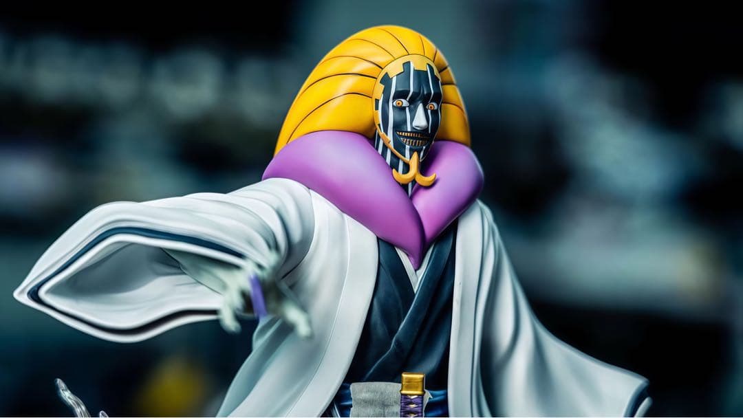 ブリーチ　十二番隊隊長　涅マユリ　ガレージキッド　フィギュア