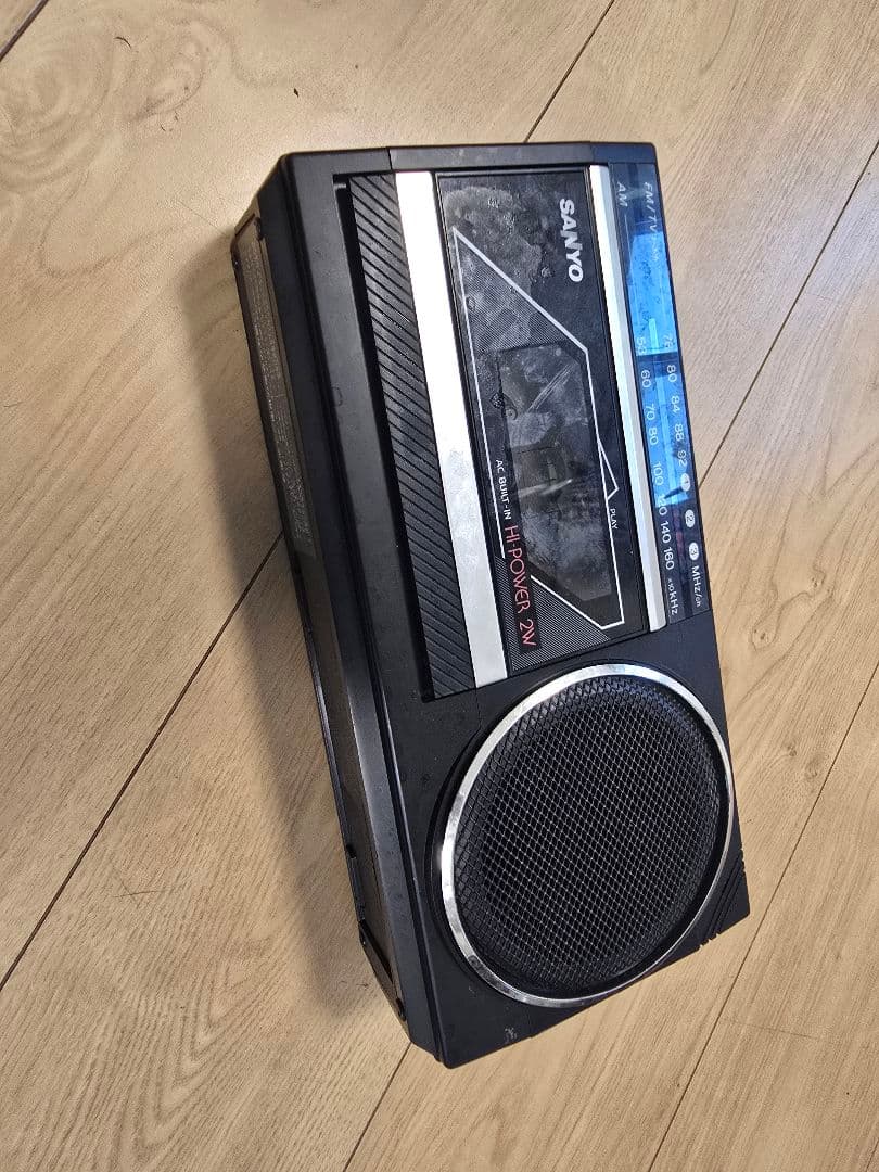 昭和レトロラジカセ、ラジオ、ジャンク