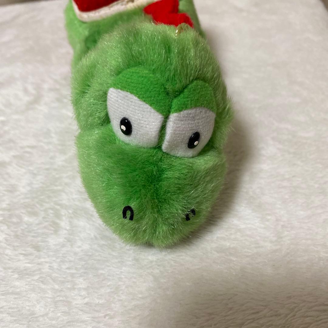 《希少》　スーパーマリオワールド　ヨッシー　ぬいぐるみ サンアロー製