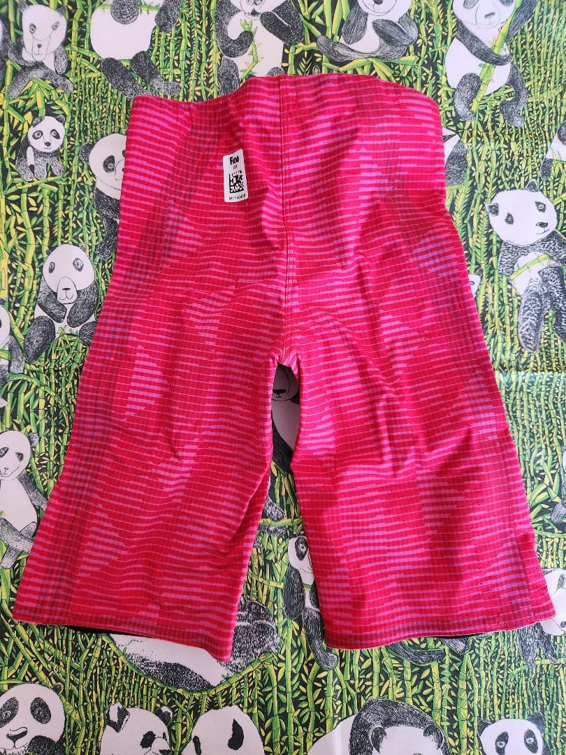 ミズノ　メンズ競泳用ハーフスパッツ MRN2MB600296　ブラック×レッド