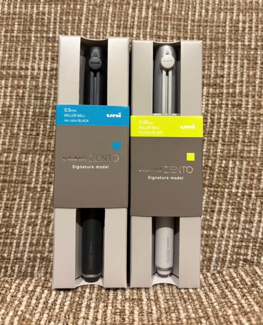 uniball ZENTO ユニボールゼント シグニチャーモデル 黒　2本セット