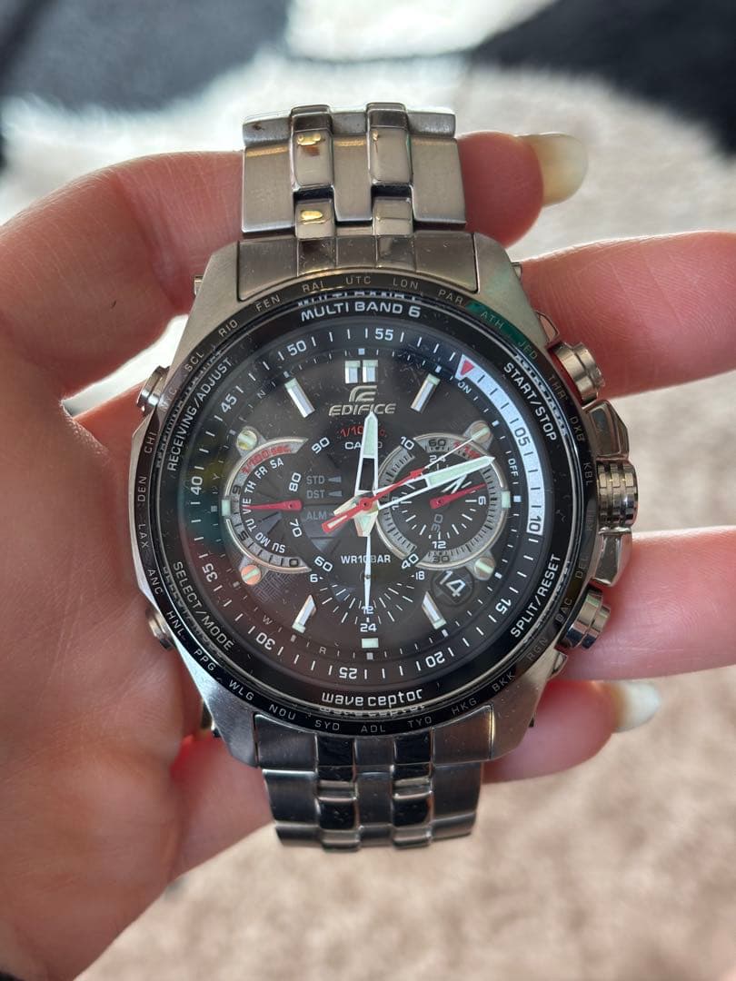 時計 EDIFICE MULTI BAND 6