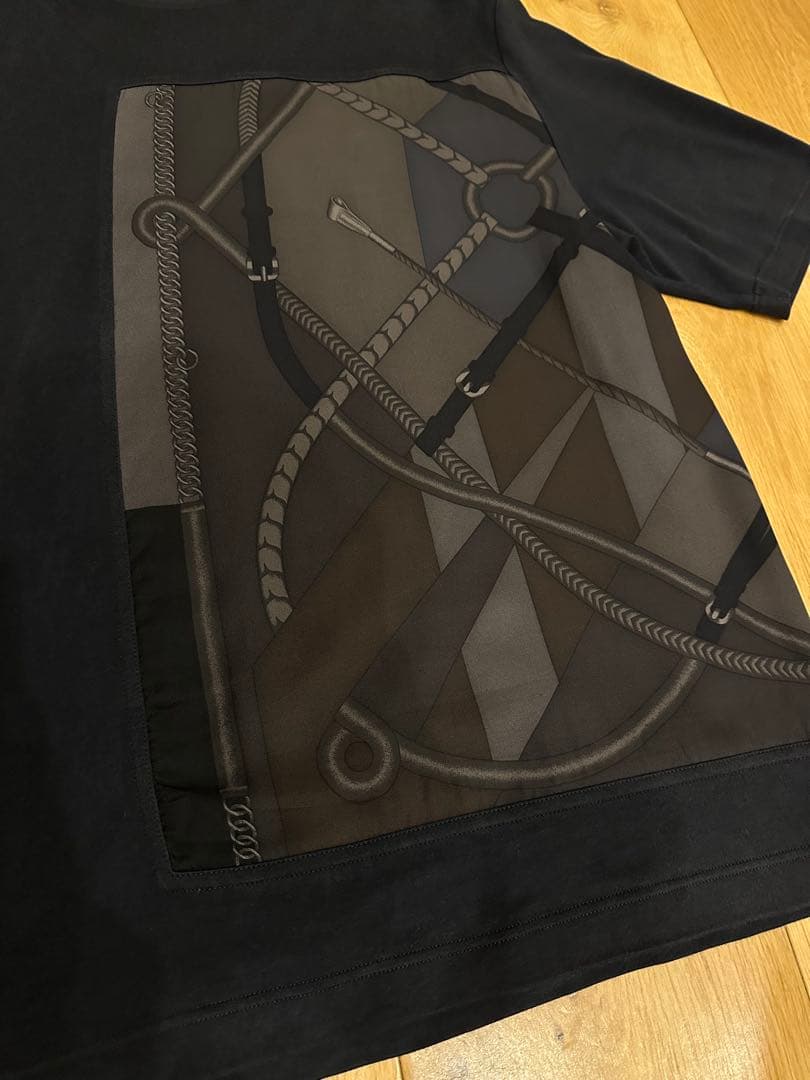 HERMES エルメスコットン✖︎シルクTシャツ