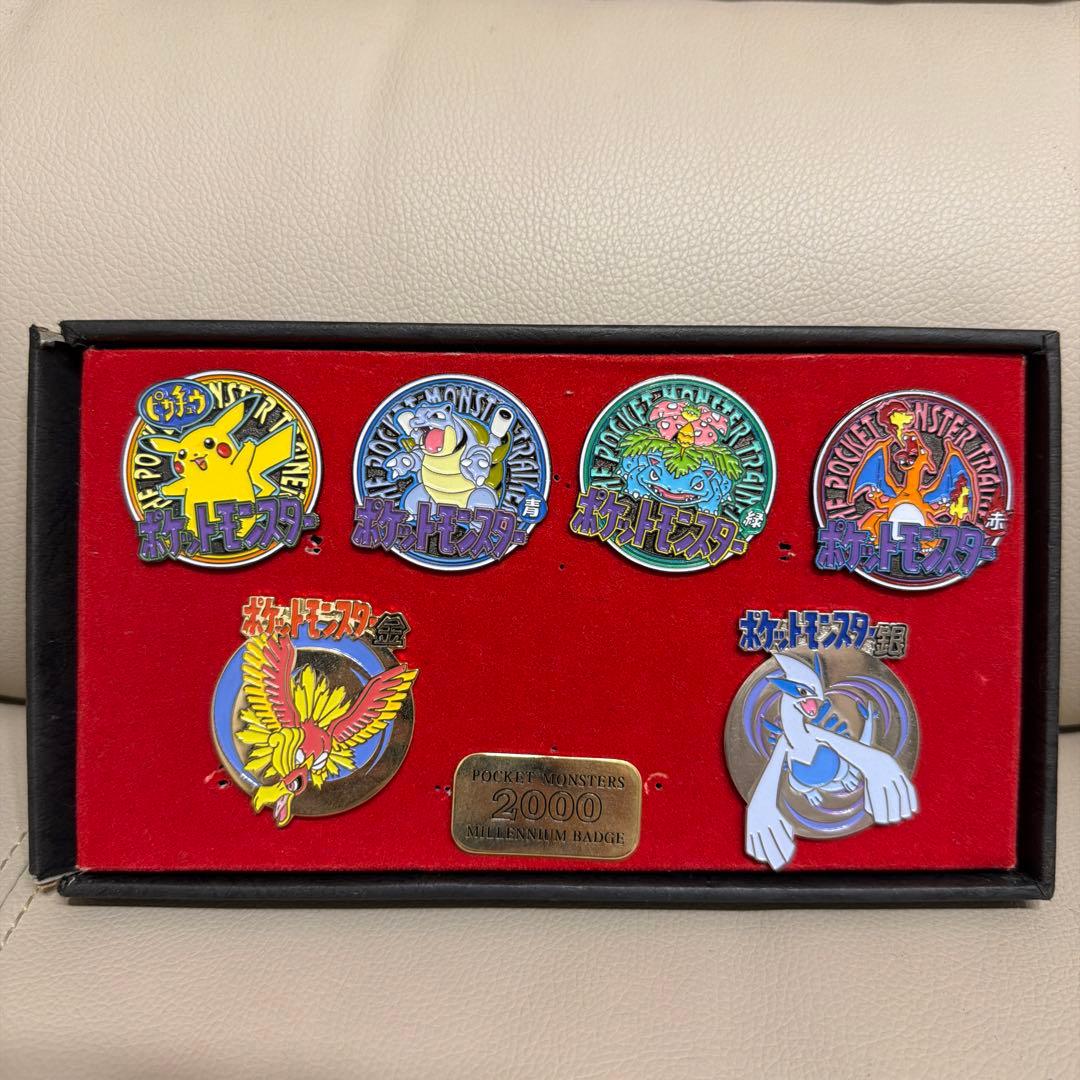 ポケットモンスター ミレニアムバッジ 2000年記念 限定 ピンバッジ ポケモン