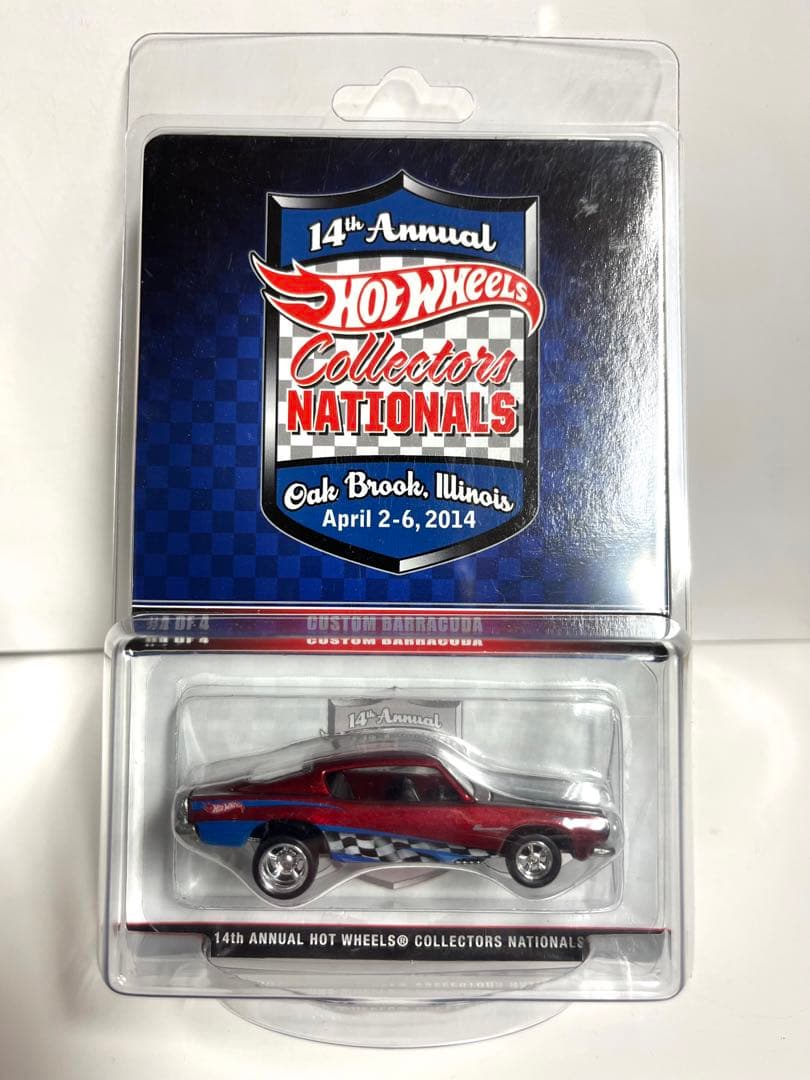 HW コレクターズナショナルズ　1200台限定チケットカー　カスタムバラクーダ