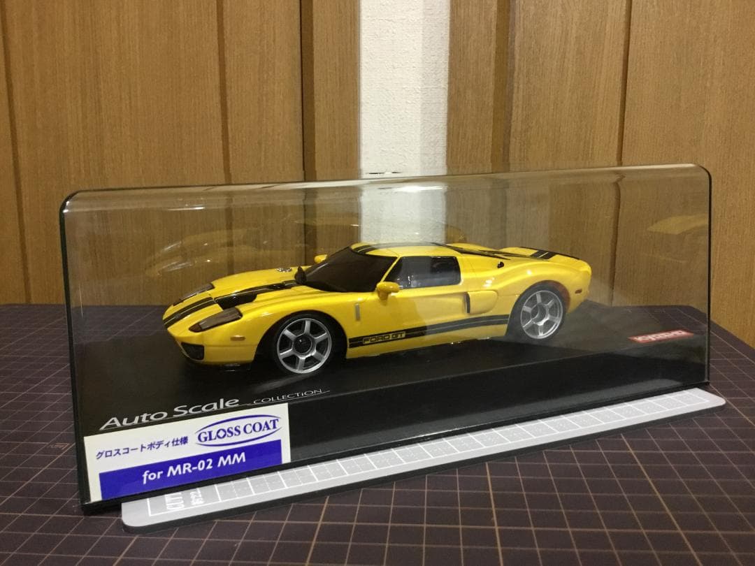 ミニッツ　ASC　フォード　FORD　GT（イエロー）新品