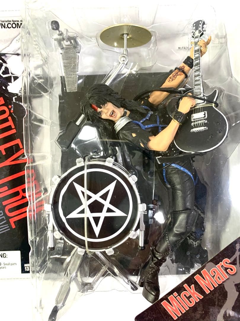 【全員揃い】【未使用】Motley Crue フィギュア　モトリークルー