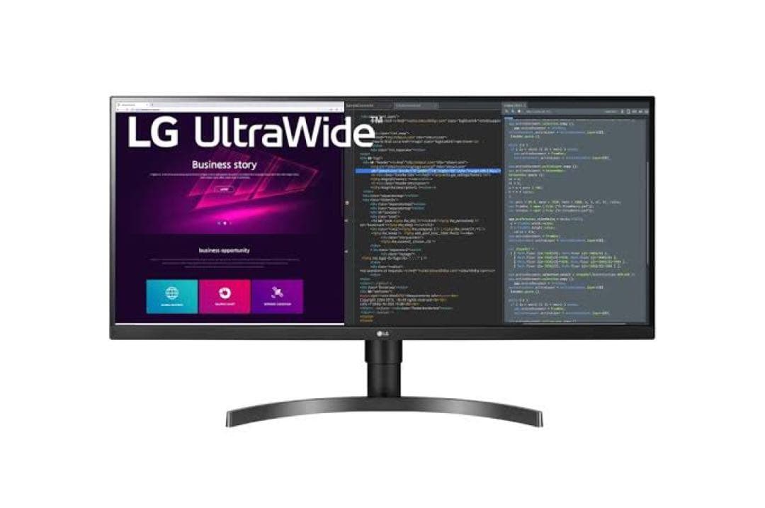 ハウル LG モニター 34WN750-B