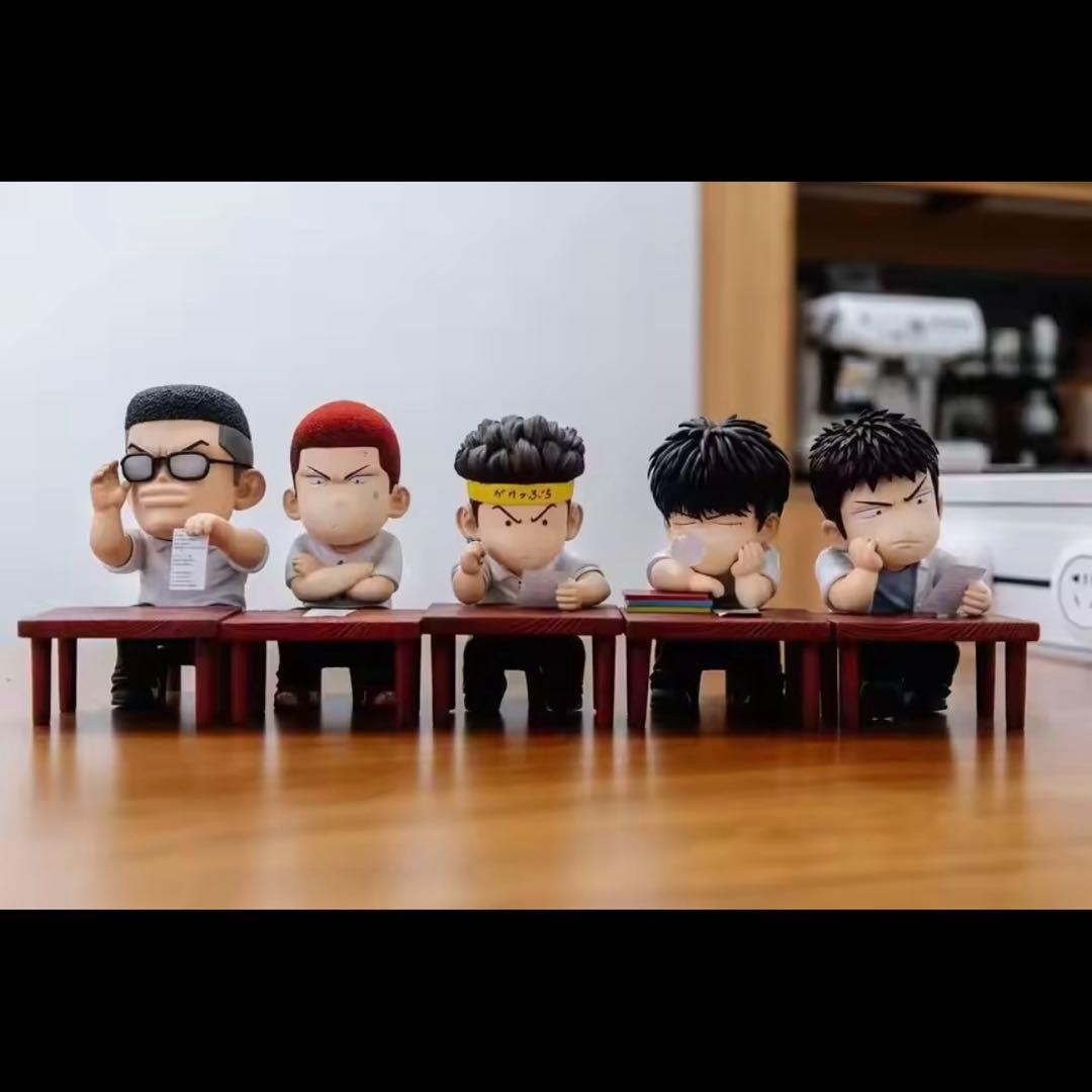 スラムダンク　勉強会　五体　フィギュア