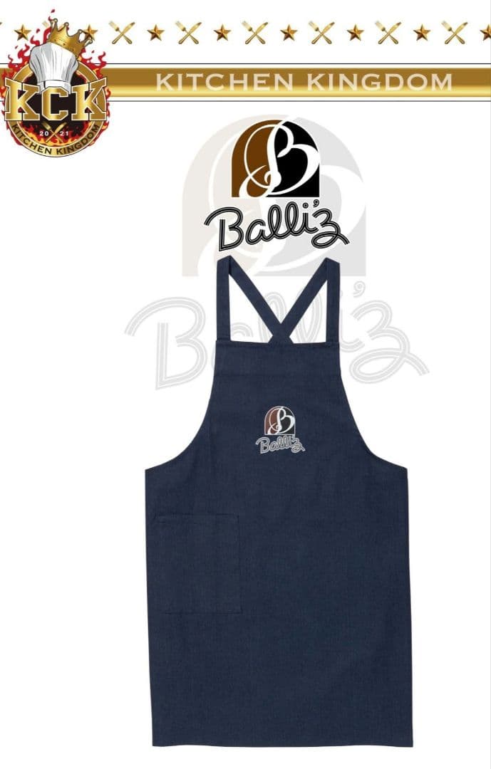 BALLISTIKBOYZ KITCHEN KINGDOM 受注エプロン BBZ