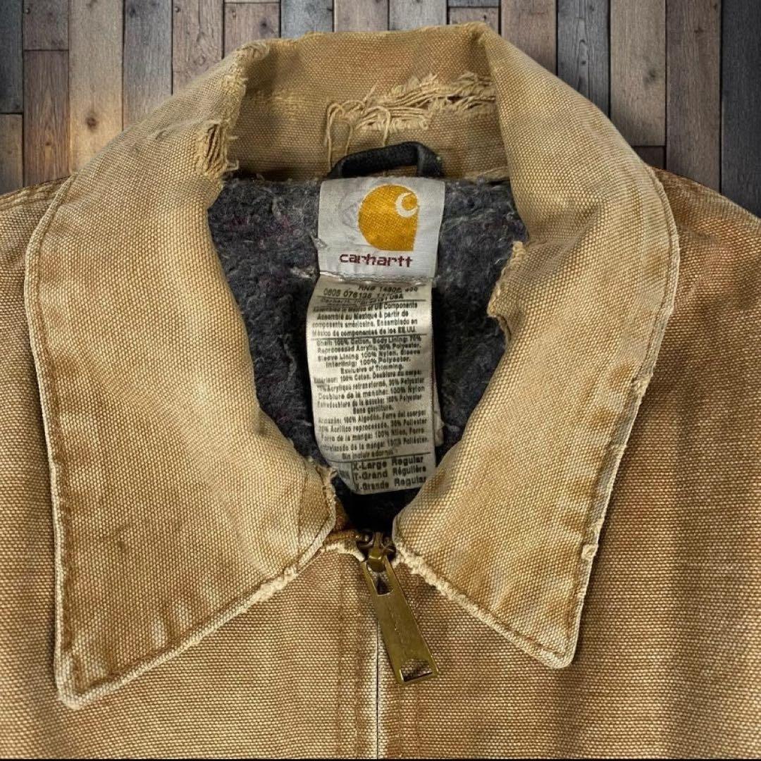 古*○様 Carhartt カーハート ダック ダメージ デトロイトジャケット