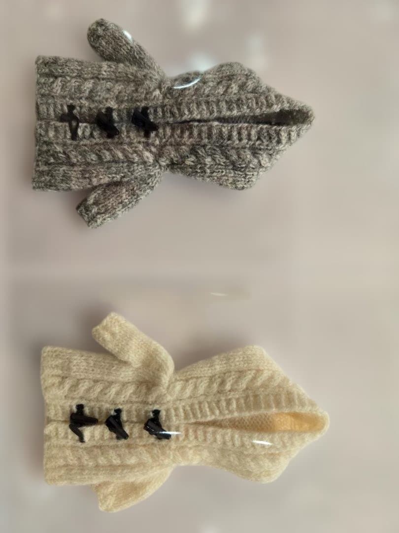 オビツ11　フード付コート(トグルタイプ)　2着セット