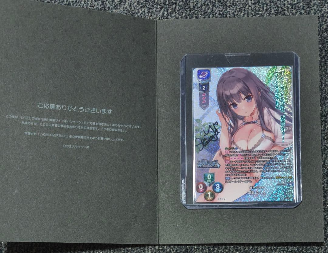 Lycee Overture リセ 高島ざくろ ケロQ 枕 直筆サイン