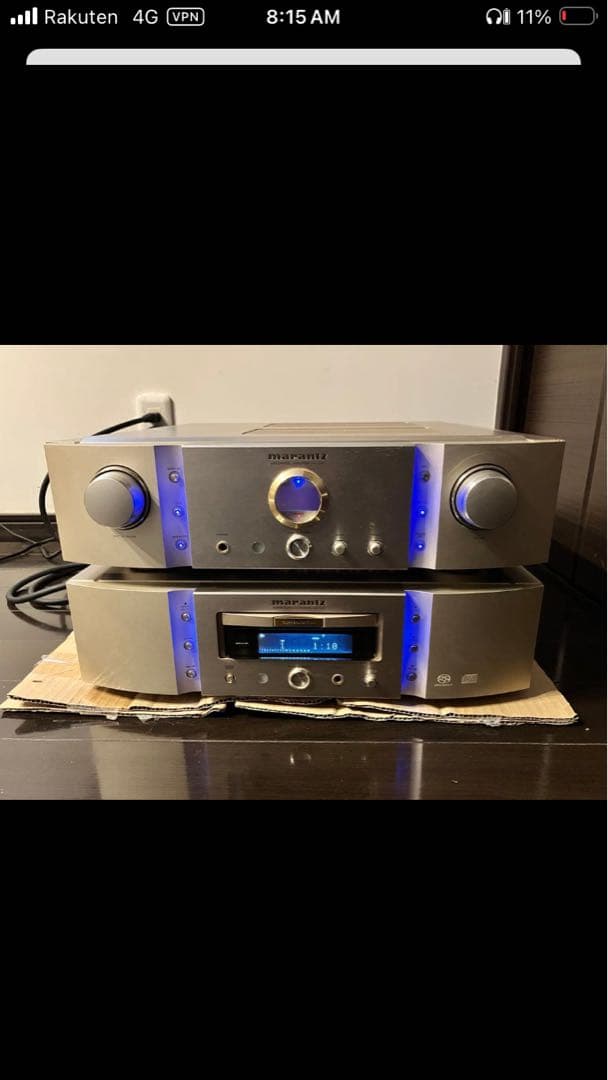 【黒桜】marantz Super Audio アンプ