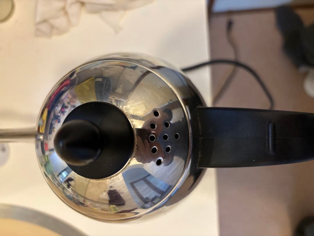 英国ラッセルホブス製カフェケトル1.2L、訳あり