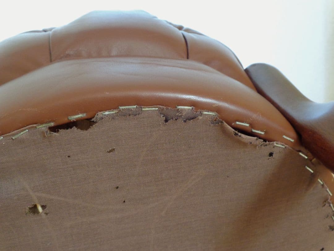 maruni マルニ ベルサイユ 本革 スツール オットマン チェア