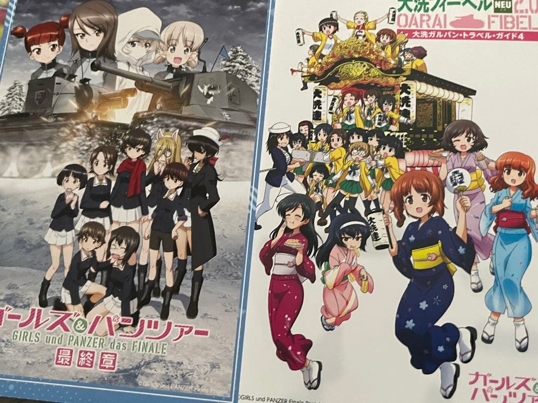 ガルパン ガールズ&パンツァー 缶バッジ シール クリアファイル ポストカード