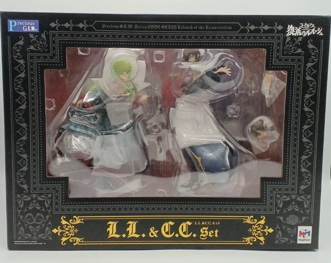 【未使用】G.E.M. Ｌ.Ｌ.＆Ｃ.Ｃ.セット コードギアス 復活のルルーシュ
