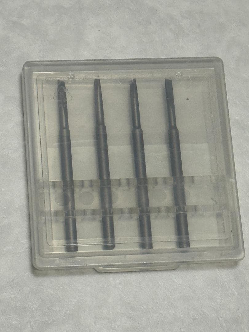 【中古】ゴッドハンド ショートパワーピンバイス＋スピンブレード計25本セット