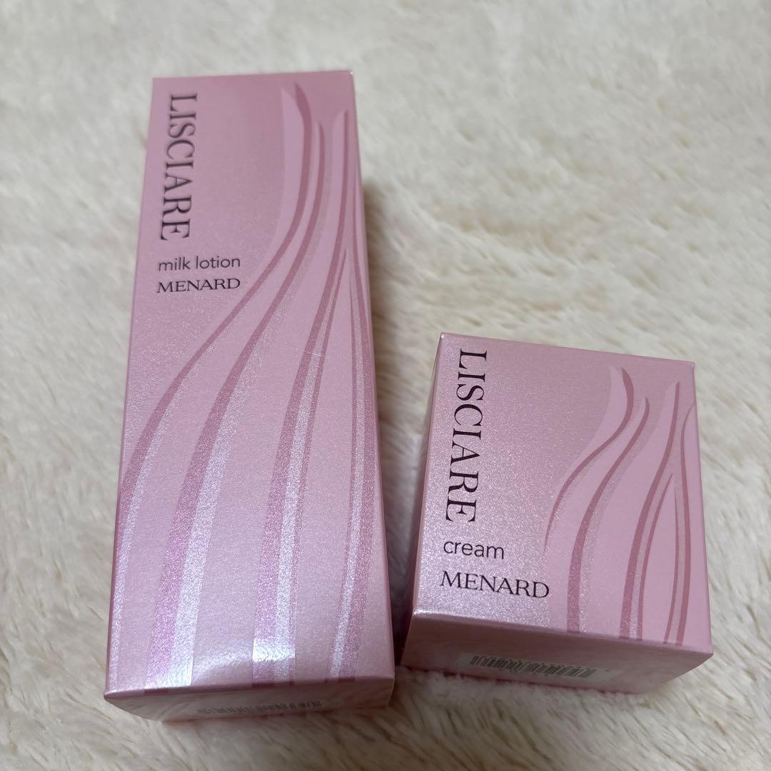 新品未使用メナードMENARD リシアル　ミルクローション、エモリエントクリーム