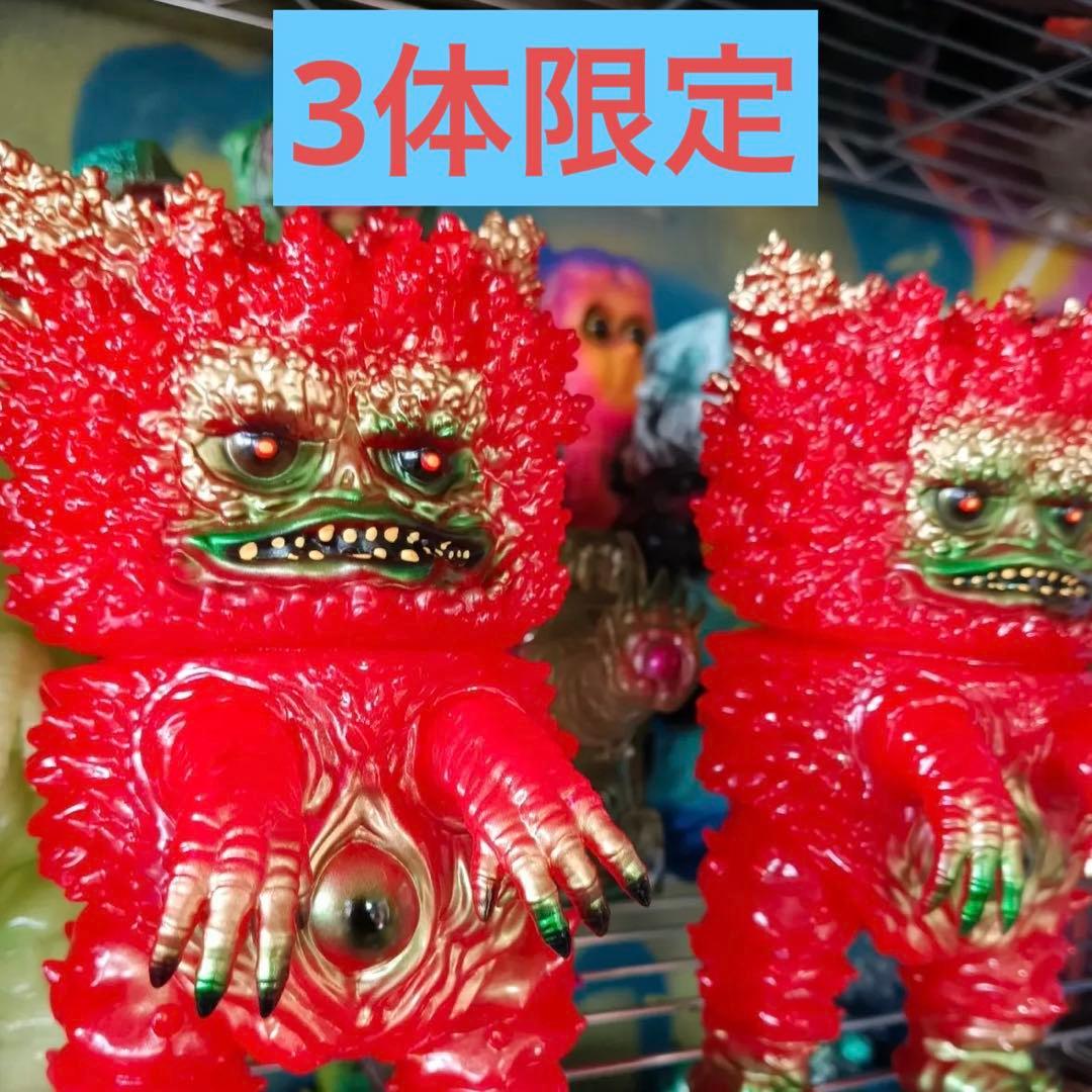 スカルガラモン　ソフビ　sofubi ホラー　怪獣　インディーズソフビ