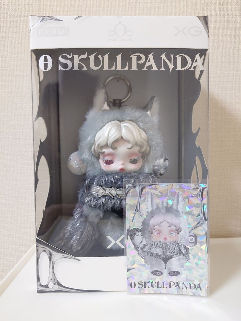 カ*ベ様 POPMART SKULLPANDA XGコラボ ぬいぐるみペンダント